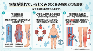 足のむくみ 原因と改善方法を徹底解説 片足だけの腫れは危険サインか 自宅で今すぐできる解消法と病院へ行くべき症状まで完全ガイド 4