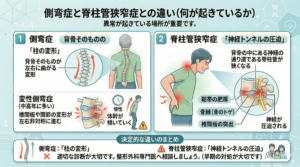 側湾症と脊柱管狭窄症との違いを徹底解説 高齢者に多い背骨の病気の見分け方と合併時の注意点 2