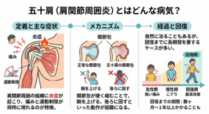 五十肩とは何かを徹底解説 原因から症状の進行ステージ 治療法と自宅ケアまで完全ガイド 2
