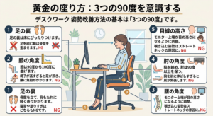 デスクワーク 姿勢改善方法を徹底解説 肩こり腰痛を防ぐ黄金の座り方と今日からできるエルゴノミクス実践ガイド 2